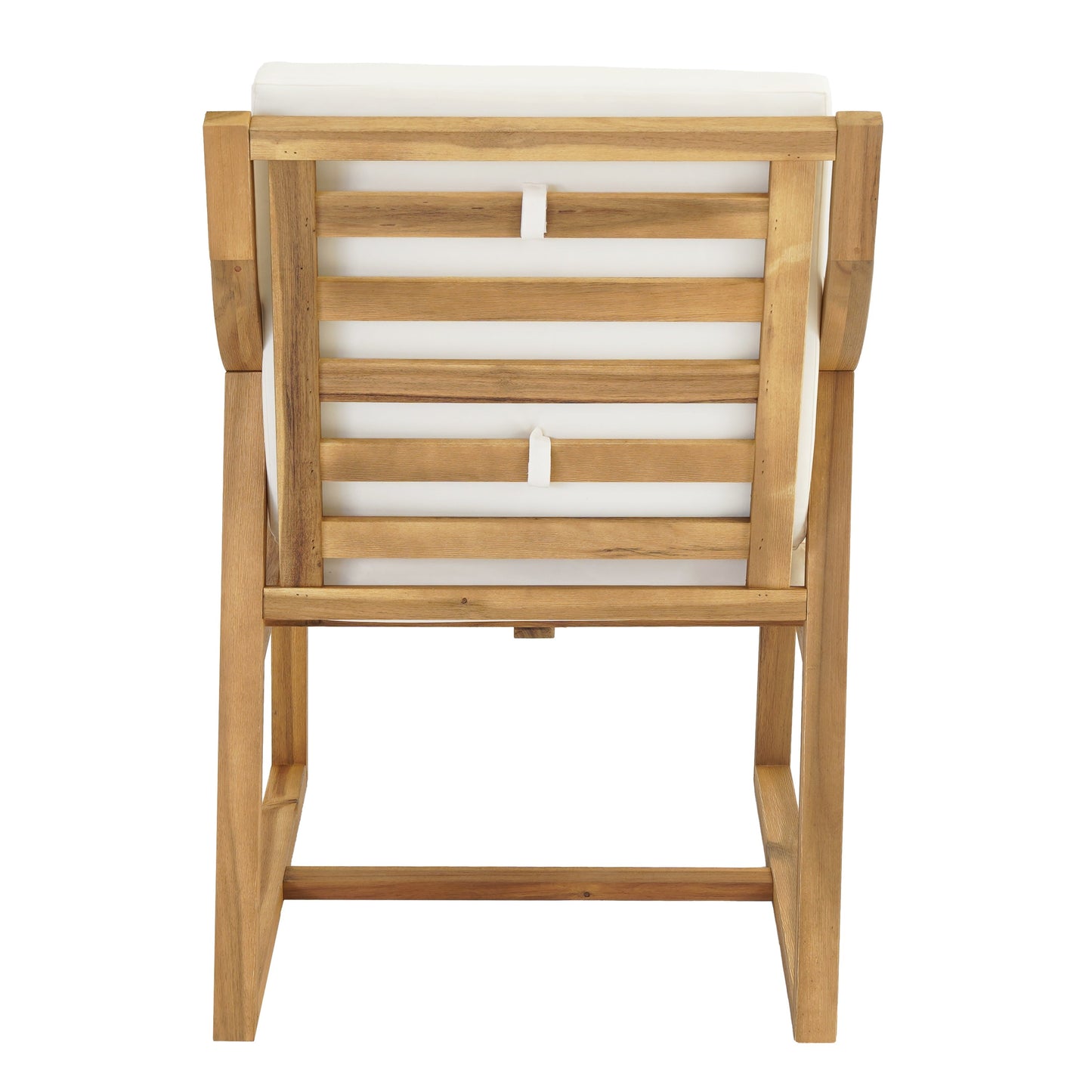 House Of Zazla - Outdoor Dining Set 5-Piece Patio Table And Chairs Set with Umbrella Hole