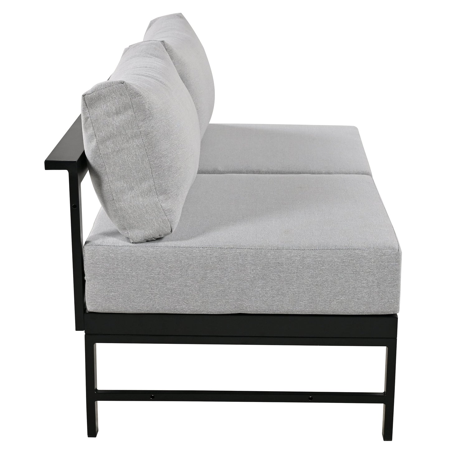 House Of Zazla - U-Shaped Outdoor Sectional Sofa Set