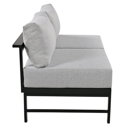 House Of Zazla - U-Shaped Outdoor Sectional Sofa Set