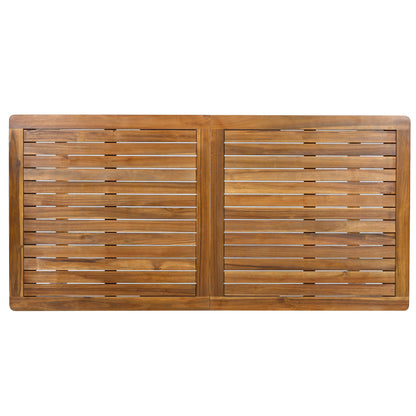 House Of Zazla - 7 Pieces Patio Dining Set with Table and Chairs