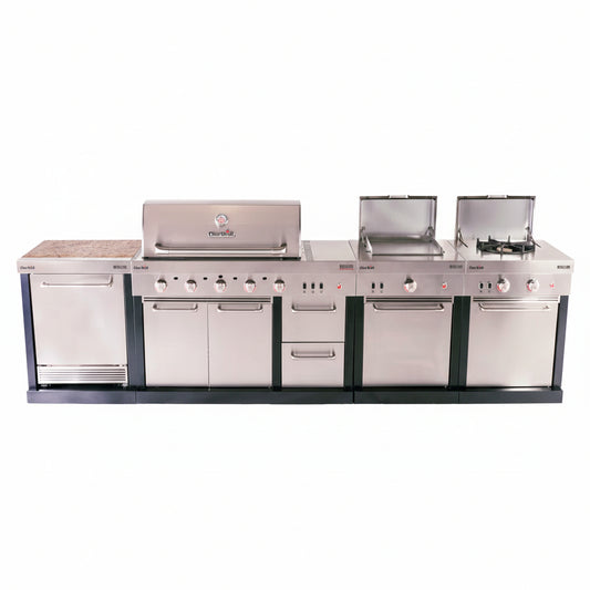 Medallion Series 4-Piece Modular Outdoor Kitchen Set