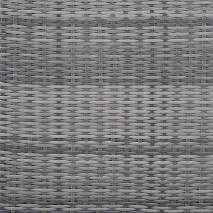 House Of Zazla - Outdoor Patio Set Rattan Furniture with Adjustable Table, Recliners, Side Tables, Ottomans