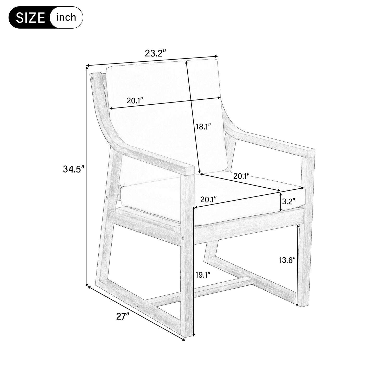 House Of Zazla - Outdoor Dining Set 5-Piece Patio Table And Chairs Set with Umbrella Hole