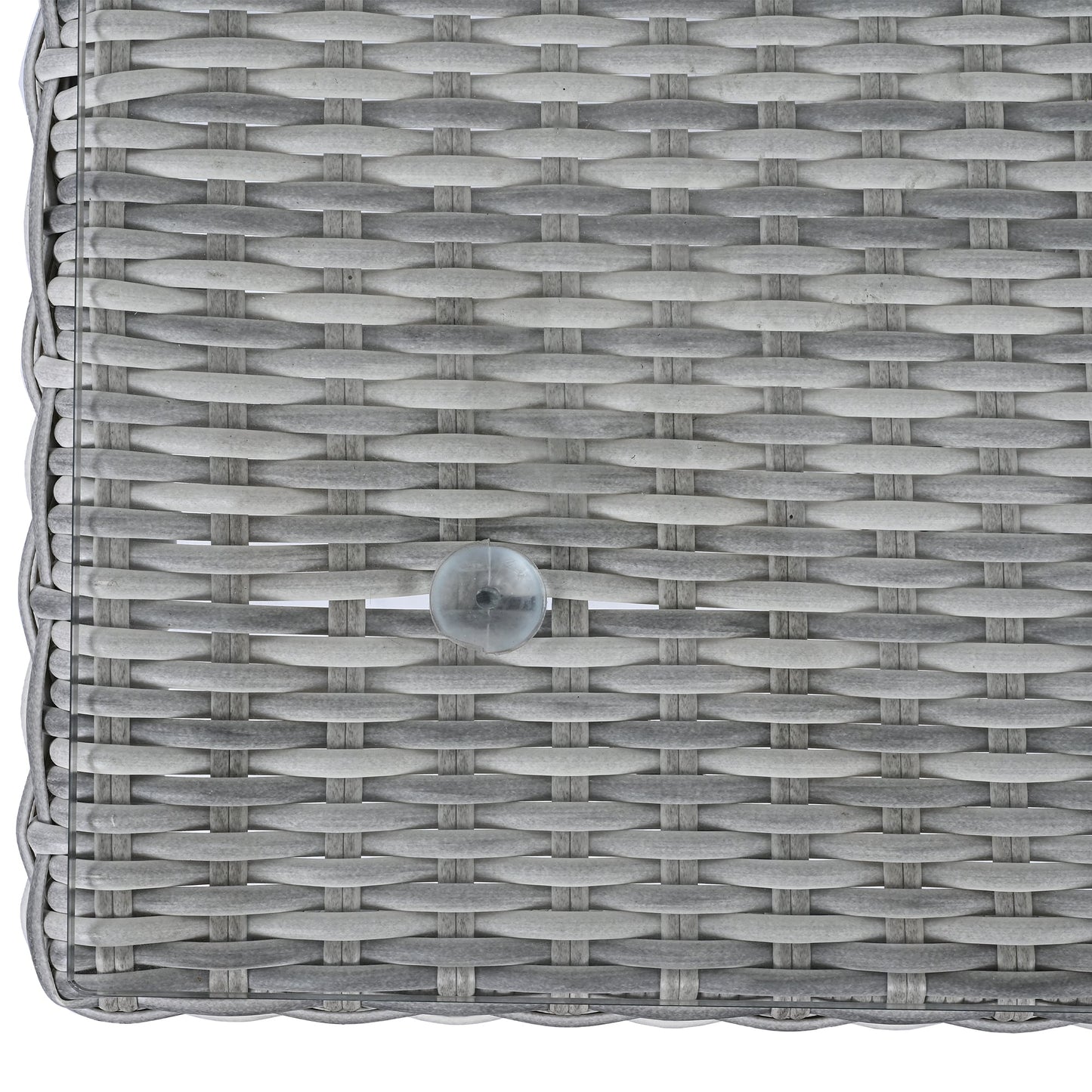 House Of Zazla - Outdoor Patio Set Rattan Furniture with Adjustable Table, Recliners, Side Tables, Ottomans