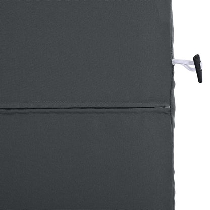 House Of Zazla - Outdoor Patio Set Rattan Furniture with Adjustable Table, Recliners, Side Tables, Ottomans