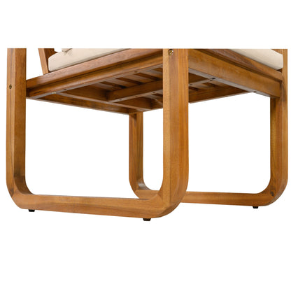 House Of Zazla - 7 Pieces Patio Dining Set with Table and Chairs