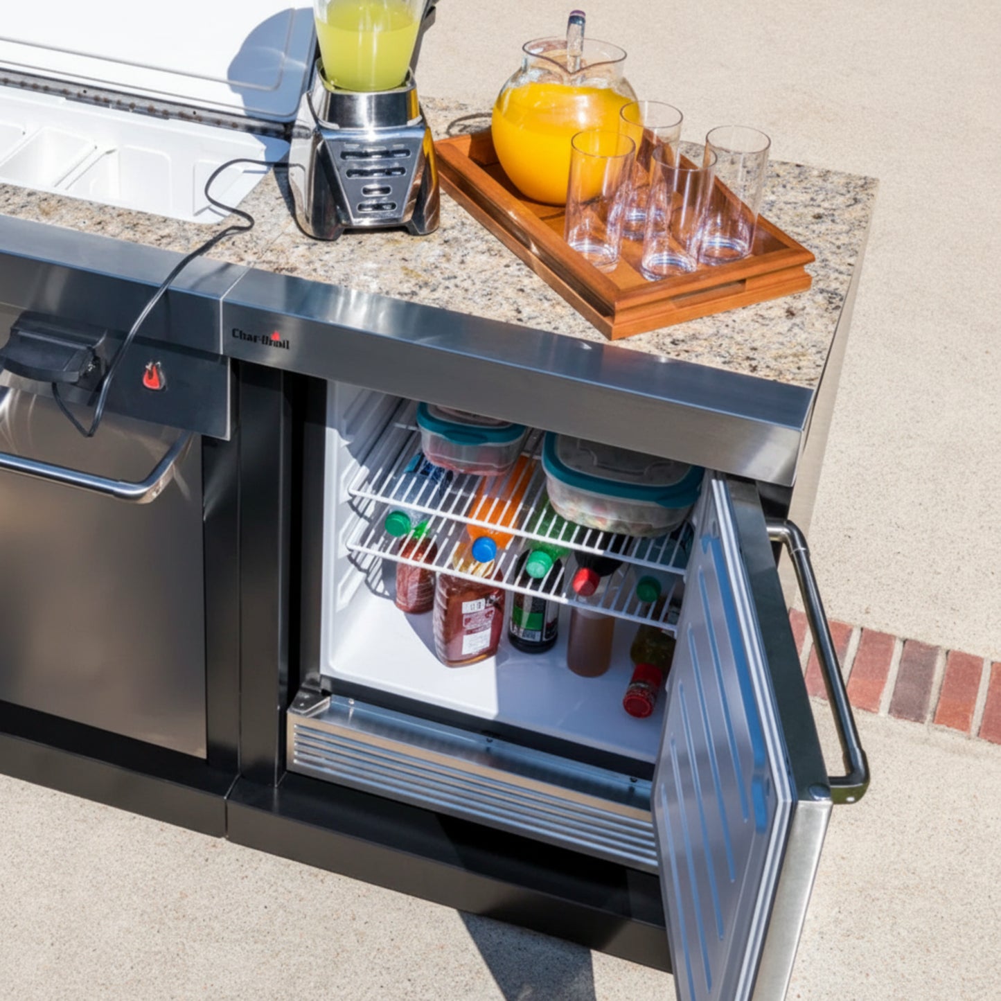 Medallion Series 4-Piece Modular Outdoor Kitchen Set